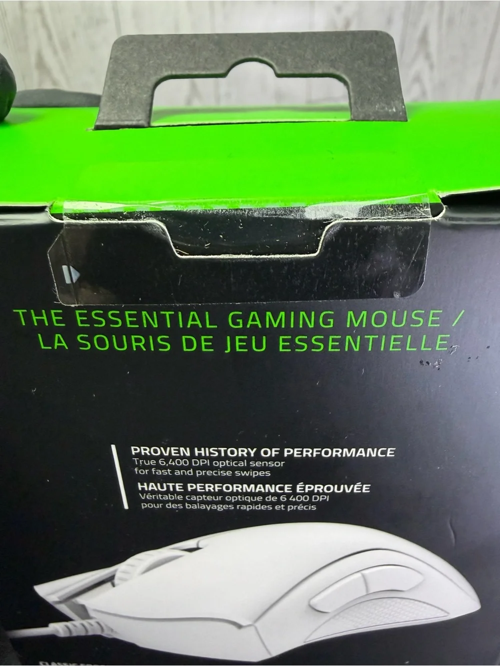 Razer DeathAdder Essential White Gaming Mouse – White